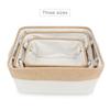 S/M/L Pet Toy Basket Sundries Sorting Cat Dog Clothes Storage Box Accessories Organize Storage Bin