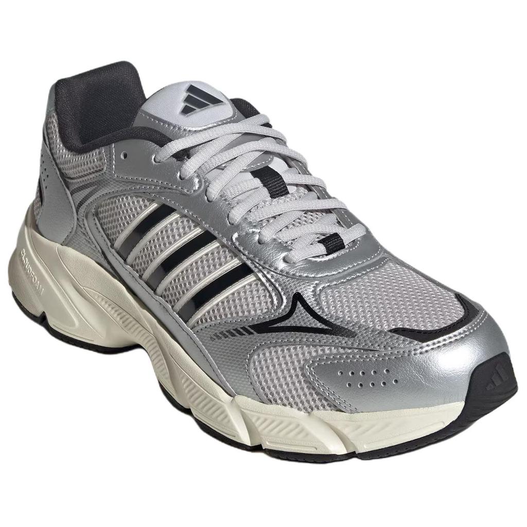 Adidas Crazychaos 2000 Bequemes Leichtes Gewebe Langlebige Low-Top Laufschuhe Herren Sneaker Silber Schwarz JQ9627