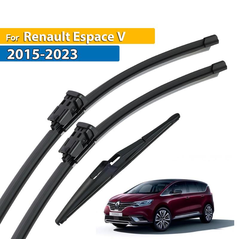 Erick's Wiper Front & Rear Wiper Blades Set For Renault Espace V 2015 - 2023 Windshield Windscreen Window 30"+28"+12"