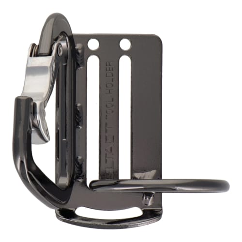 Sankyo Corporation DBLTACT Lightweight Aluminum Tool Hook, Curved Gate with Claws, Gunmetal, DT-ATH-12G