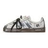 Adidas VL COURT 2.0 Da Vinci, Box, Black Cat Low top Skateboard Shoes Unisex Gray Brown HQ1802(TeamM-S-BOX)