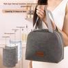 Multi-functional Cationic Insulated Lunch Bag - Large Capacity, Thickened Aluminum Foil, Handheld Food Container for Students