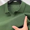 Hengyuanxiang Men's Silk Blend Turtleneck Pullover Sweater