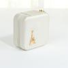 Kleine Reise-Schmuck-Organizer-Box, Kosmetik-Make-up-Organizer, Schmuckschatulle, Ohrringe, Aufbewahrungsbox, Sarg, Etui, Behälter