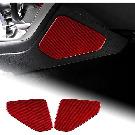 AIRSPEED for Subaru BRZ Toyota GR86 2021 2022 Seat Heating Control Button Cover Center Console Panel Carbon Fiber Sticker Interior Accessories,