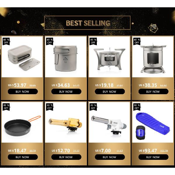 Widesea Camping Cooking System with Heat Exchanger Outdoor Gas Burner Stove Tourist Pot Set Cup Tableware Cookware Tourism Hike
