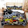 DR Slump Arale Anim Casal All Season Duvet Cover Comforter Bedding Set Soft Quilt Cover and Pillowcases Single/Double/Queen/King