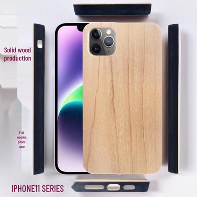 iPhone 11 Pro Max Wooden Anti-Fingerprint Protective Case
