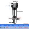 Triangular Right-Angle Face Milling Cutter, Interchangeable Head, Morse 3# 4# Straight/R8 Shank, 90° Triangular Insert.