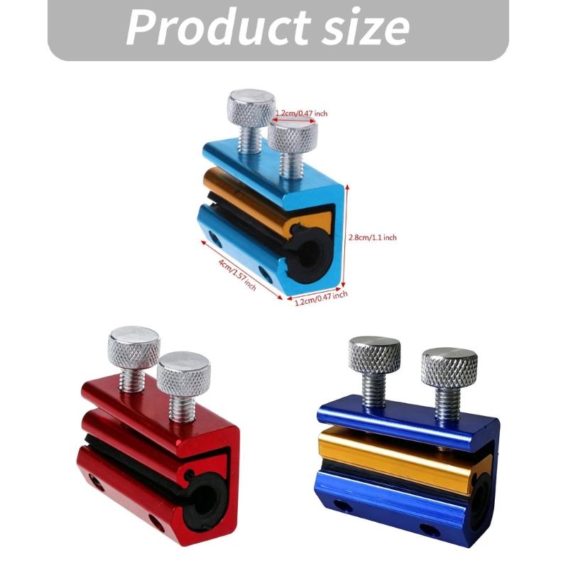 Motorcycle Brake Cable Oiler Tool, 2 Screw Clamp for Control Cable Housing Service, and Garage Use
