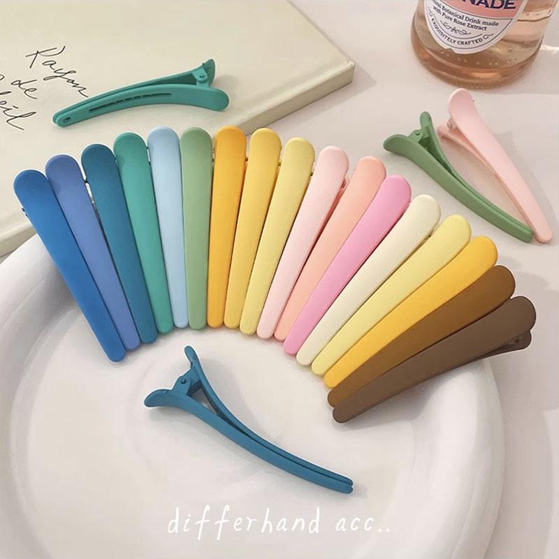 

Бесшовный зажим для волос «Утиный клюв» для женщин: Управляйте пушистой боковой челкой, макияжем и заколкой для волос для умывания лица.