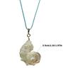 Conch Pendant Collarbone Necklace Crafted Of Shell and Cord Portable Jewelry for Women Beach Styles Accessory