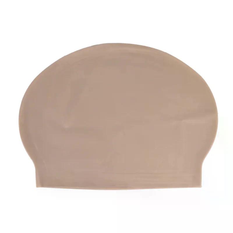 1 Stück Unisex Falsche Latex Haut Kopfhaut Glatze Perückenkappe Gummi Skinhead Kostümzubehör für Streiche