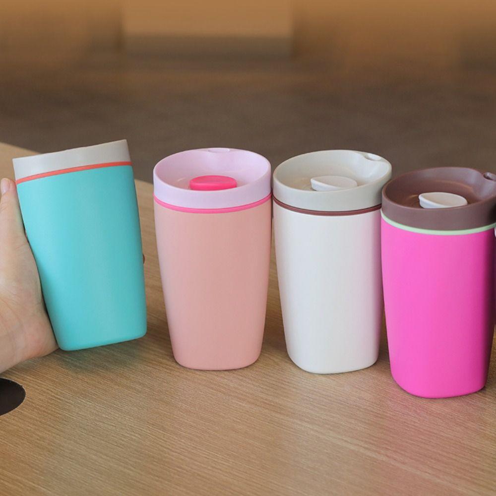 Stainless Steel Vacuum Insulated Cup Reusable Water Cup Durable Thermos Bottle Student