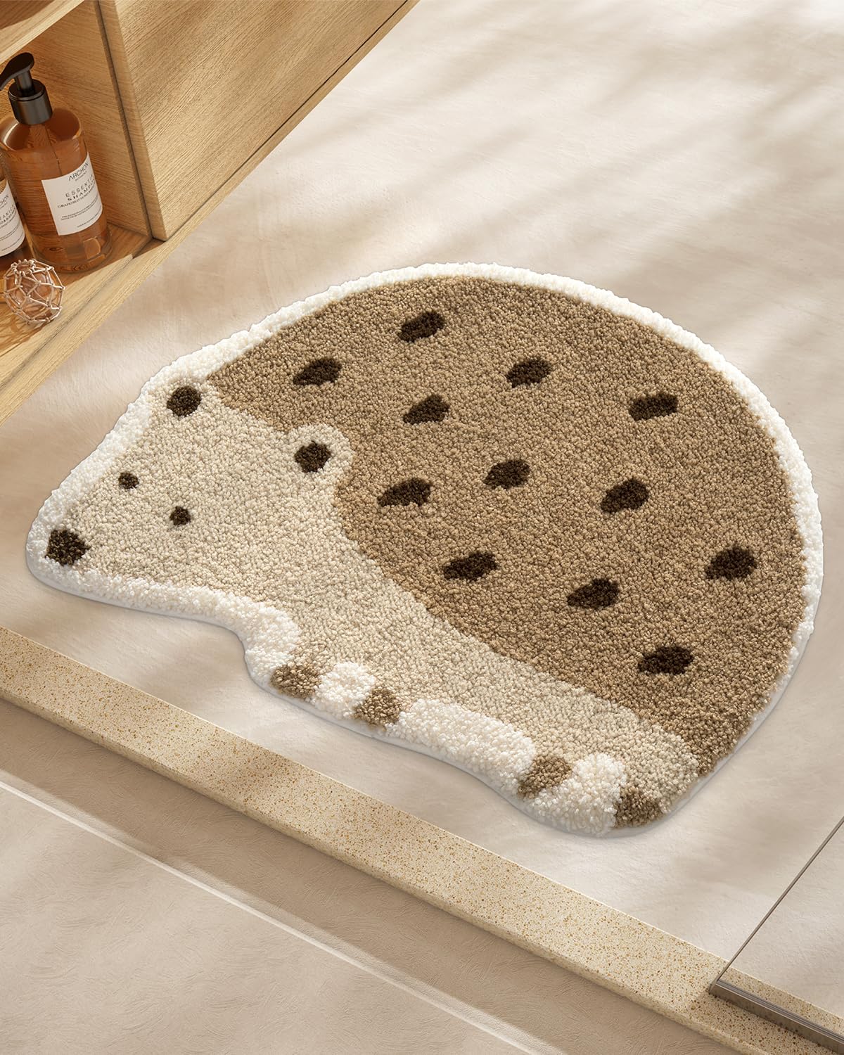 

VIKAMA Summer Animal Doormat Non-Slip Anti-Fouling Foot Mat Living Room Bedroom Carpet Imitation Cashmere Home Decor Floor Mats 40X60CM(1.3X2FT