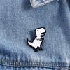 Jewelry Accessories Animal Dinosaur Badge Pin Lapel Pin T-Rex Zinc Zinc Alloy Pins Dinosaur Enamel Brooch