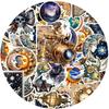 10/30/50pcs Aesthetic Astral Gothic Moon Graffiti Stickers for Laptop Phone Bike Skateboard Waterproof Retro Sticker Toys Gifts