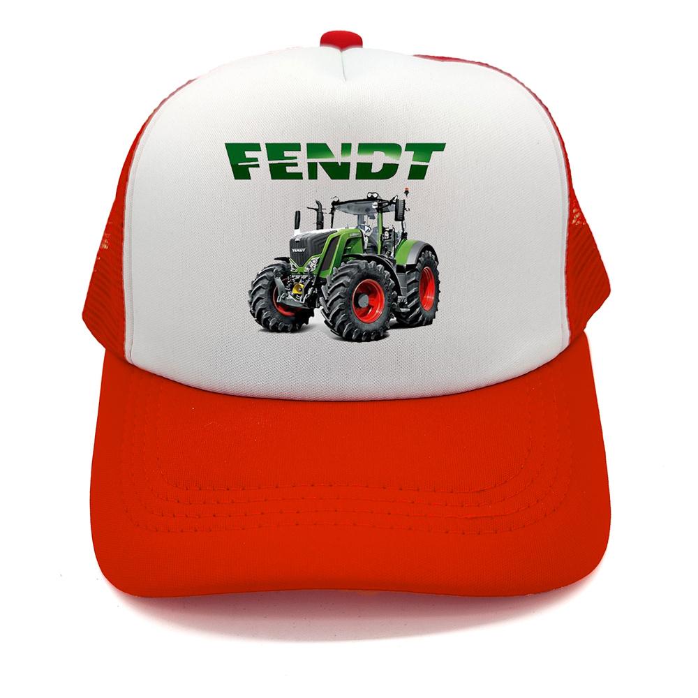 Berretto da camionista Fendt Unisex Divertente Trattore Agricolo Agricoltura Cappello Fendt Cappellino da baseball Fresco Estivo Berretti Unisex a Rete