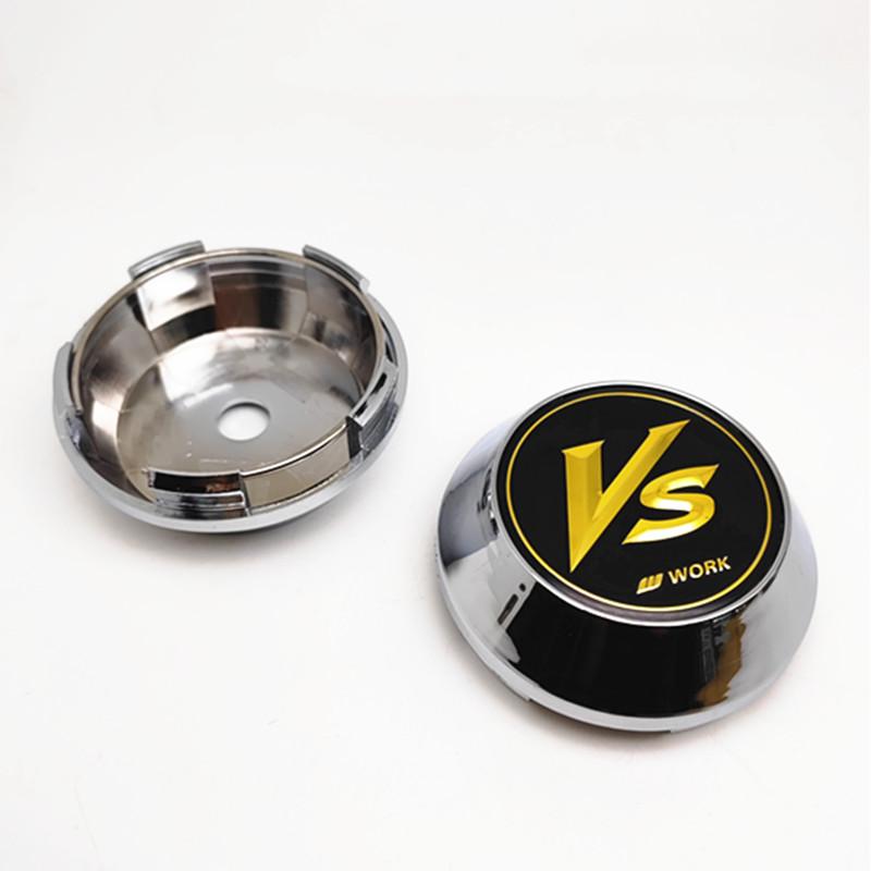 4pcs 65mm Car Wheel Hub Cover Center Caps for VS W Work Emotion X7 Racing Styling Badge Emblem Accessories