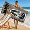 Dodge RAM Print Beach Towel, Large Soft Quick Dry Towel for Beach Camping Swimming