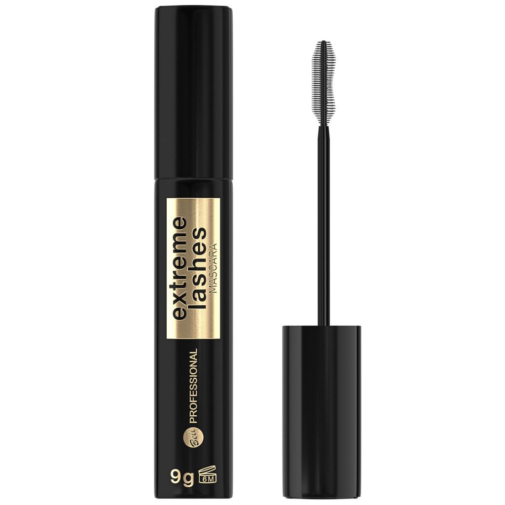 Bell PRO Extreme Lashes Mascara 01 Black, 9g mascara intensywnie pogrubiająca rzęsy