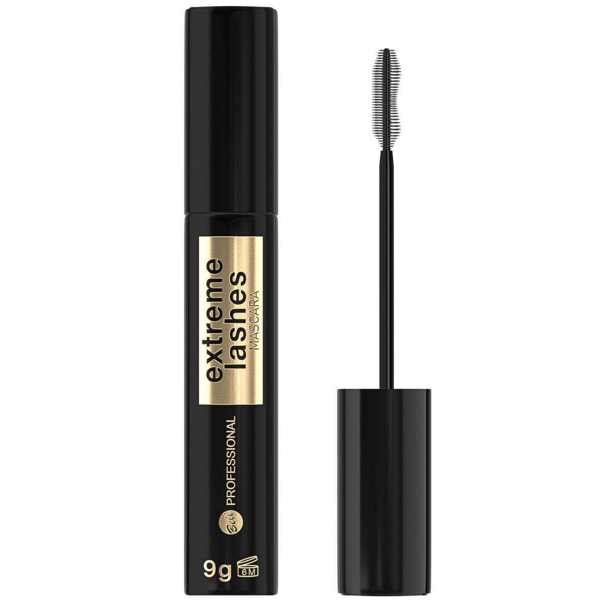 

Bell PRO Extreme Lashes Mascara 01 Black, 9g mascara intensywnie pogrubiająca rzęsy