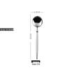 Edelstahl 304 Hammergriff Besteckset: Fruchtmesser, Gabel, Löffel, Steakmesser, Dessertlöffel - 3 Stück