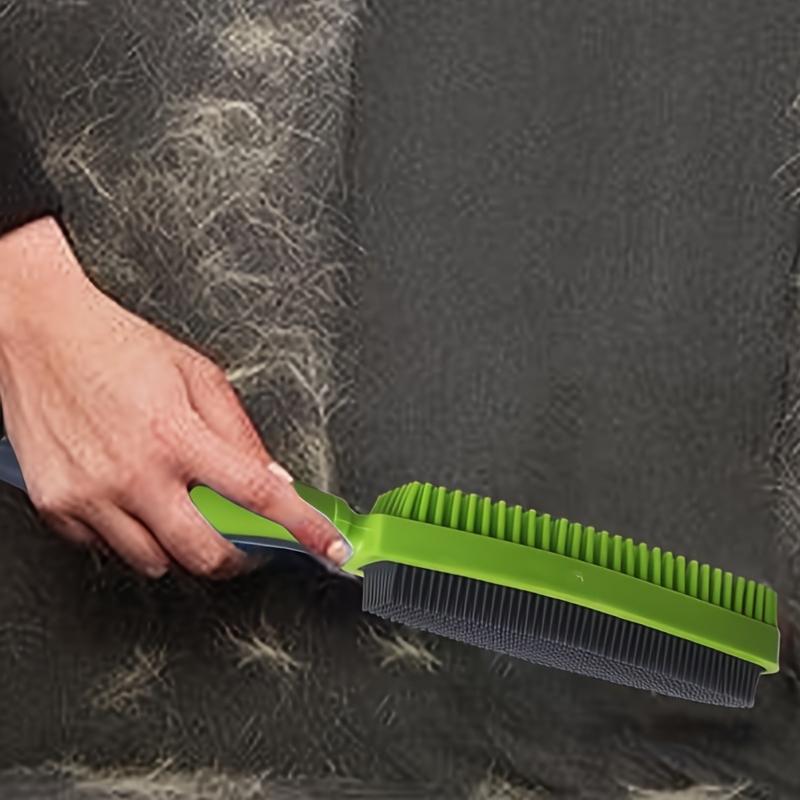 Silicone Pet Hair Remover Brush for Dogs and Cats, Gentle Grooming Tool with Massage Effect, Easy Clean Lint Brush for Clothes, Car Seats