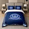 3Pcs Bedding SetPortsmouth FC Soft Bed Sheet and Two Pillowcases Home Bedroom Decor