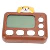 Digital Kitchen Timer Plastic Cute Cartoon Appearance Electric Cooking Timer for Studying Dog