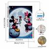 5D DIY Diamond Art Painting Kits for Adults, Mickey Who Proposed Full Round Crystal Diamond Kits for Beginner for Home Wall Decorate