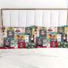 Cartoon toy soldier pattern 3D Printed Duvet Cover set Christmas theme Bedding Set Comfortable Soft Quilt Cover Set Pillowcases
