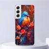 Tier Ölmalerei Vogel Weiche Hülle Für Samsung Galaxy S25 S24 S23 S22 Ultra Handyhülle S20 FE S21 Plus S25 Edge + Funda Coque
