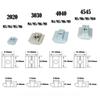 10pcs/set T-Track Sliding Hammer Nut T Block Square Nut Standard Ship Type Nut Screw M3 M4 M5 M6 Automotive Components