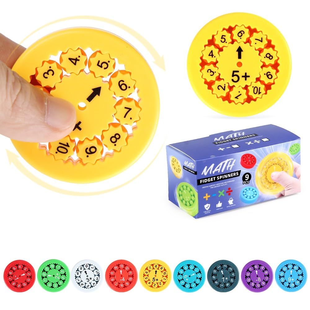 FIRE BULL Math Toys, Learning Toys, Numbers, Educational Toys for Toddlers, Math Teaching Materials, Toys, Board Games, Stress Relief, Puzzles, Hand