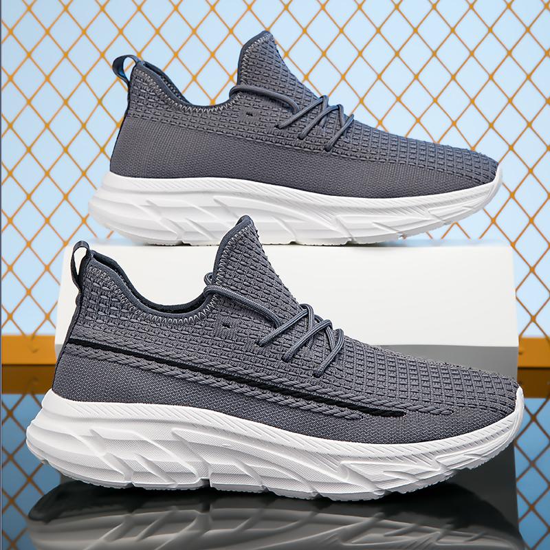 Adidași Bărbați Pantofi Sport Casual Confortabili Exterior Anti-alunecare Modă Plasă Talpă Groasă Respirabili Alergare Pantofi de Alergare Masculini