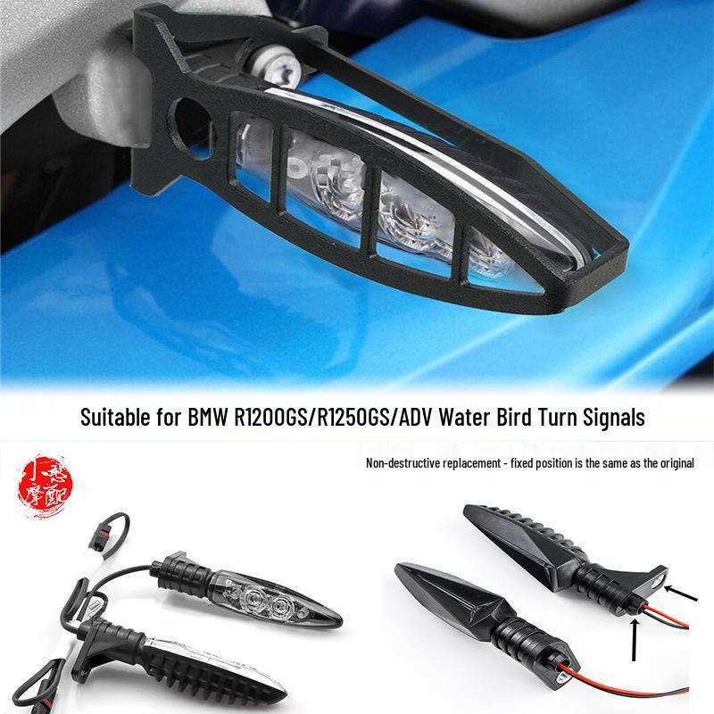 LED Turn Signal Covers for BMW R1250GS/R1200GS/ADV Water Bird