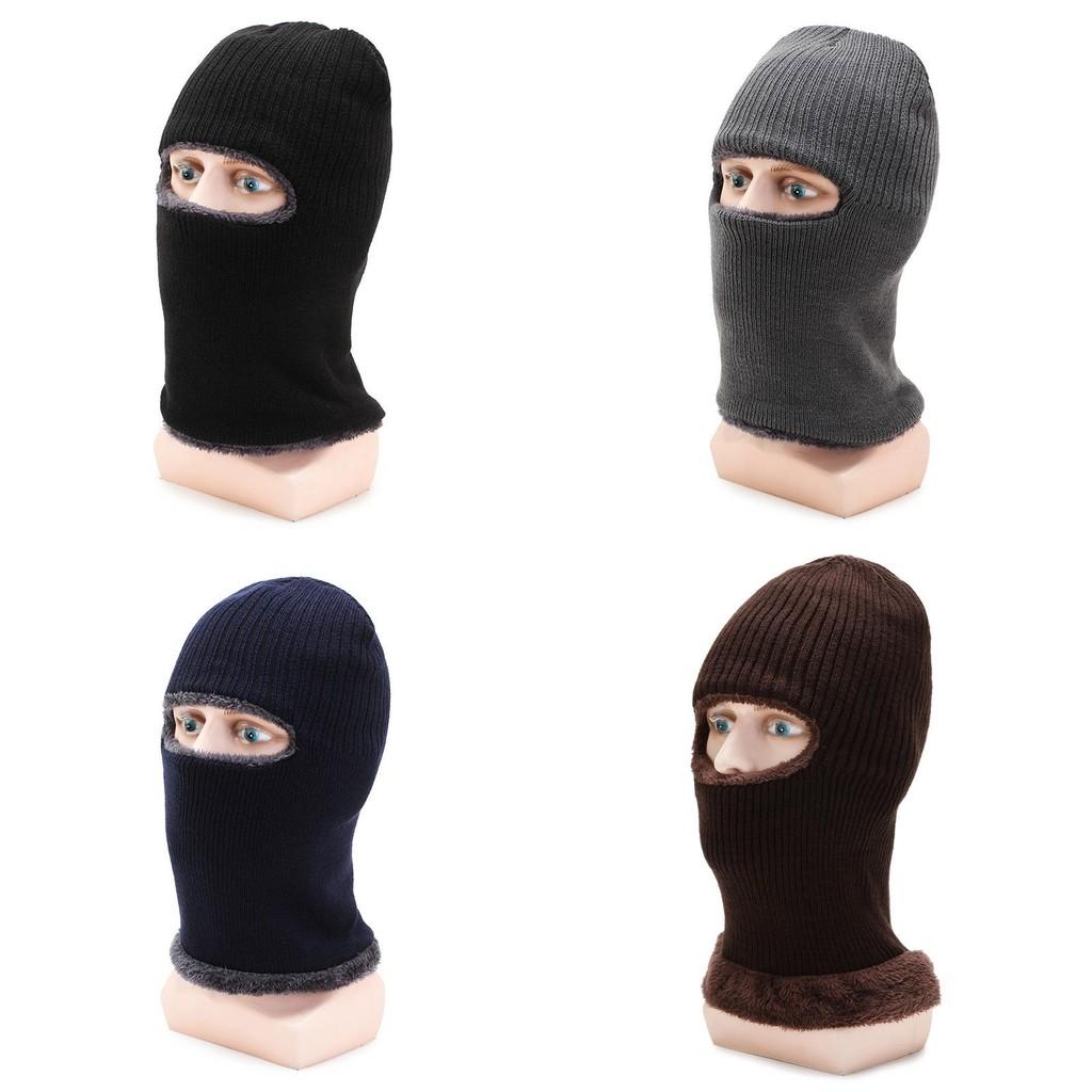 Winter Hat Knitted Protection All Inclusive Cap Hood Mask Gifts Comfortable