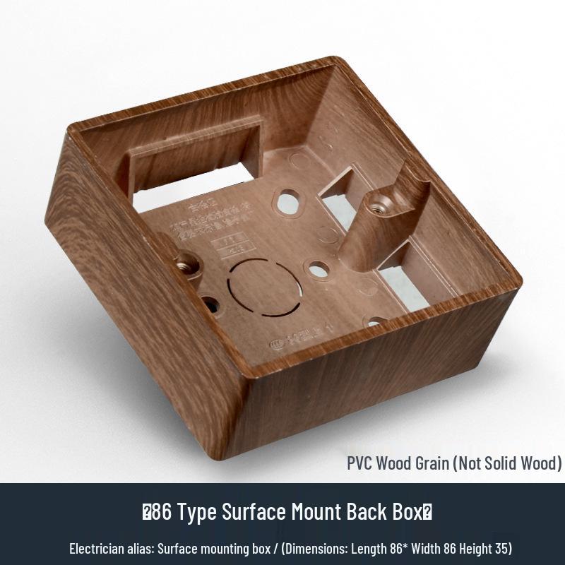 

Панель из черного ореха в ретро-антикварном стиле с латунным переключателем и розеткой