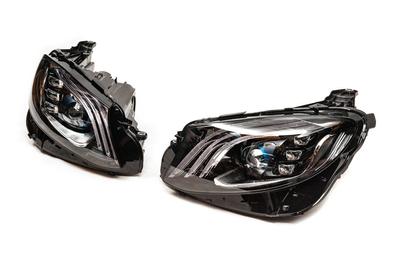 Maybach priekiniai žibintai (2 vnt., LED) Mercedes E-klasei W213 2016-2023 m.