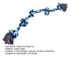 5-Knot Dog Rope Toy Heavy-Duty Dog Chew Rope Toy for Aggressive Chewer Interactive Dog Pull Cotton Rope for Tug of War Game