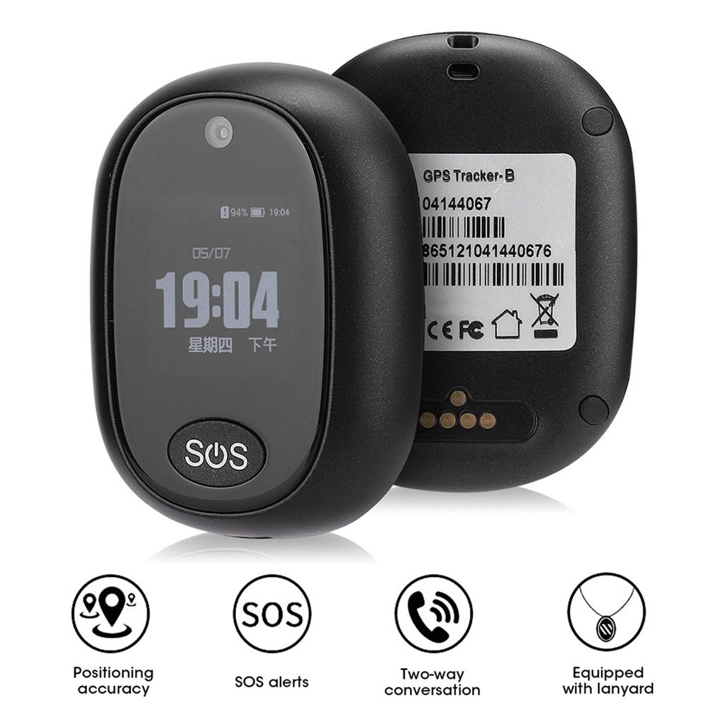RF‑V45 4G Smart GPS Tracking Pendent One‑Key SOS Anti‑Loss Locator for Elder Children B Frequency