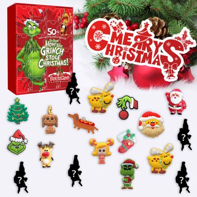 Christmas Advent Calendar With 24 Little Doors Surprise Gift Home Decor