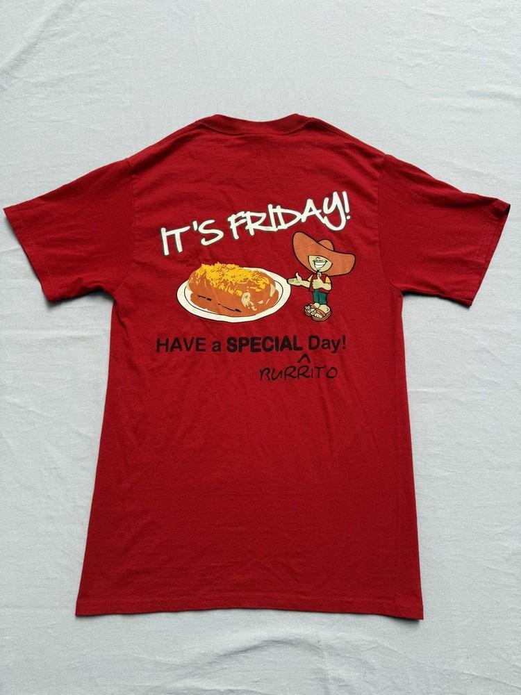Sombreror Mexican Food T-shirt San Diego Burrito Day Tee S Unisex T-Shirt XL