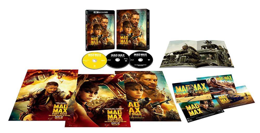 

Mad Fury Road Edition ULTRA HD Set with Deluxe Bonus ULTRA HD (Limited Edition) Max Collector s (4K & Blu-ray Set) (3-Disc Included) [4K + Blu-ray]