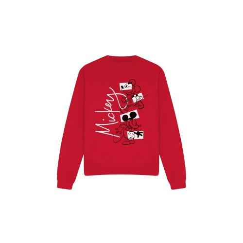 Disney Unisex Adult Mickey Mouse Geometric Shapes Sweatshirt