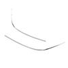 Front Bumper Lower Bumper Chrome Trim 2218850121 Outer Molding Trim Set Replacement for BENZ S350
