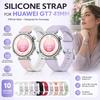 Silicone Quick Release Strap For Huawei GT 7 41mm Waterproof Adjustable 18mm Replacement Wristband For Huawei GT 7 6 5 41mm