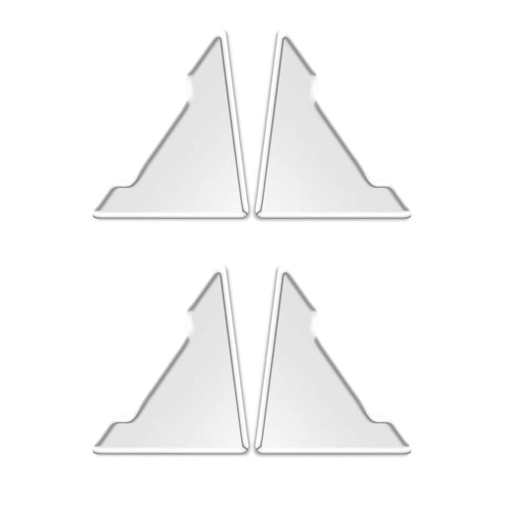 1 Pereche/2 Perechi Protecție Colț Margine Ușă Mașină Universal Protecție Ușă Mașină Husă Antizgârieturi Transparent Protecție Margine Ușă Laterală Garnitură