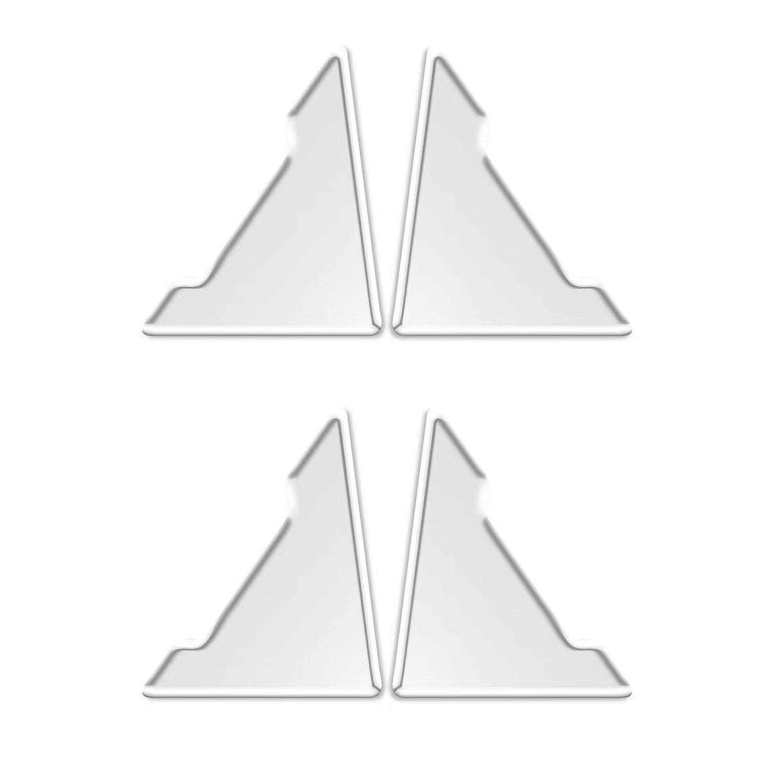 

1 Пара/2 Пари Захист Кутів Краю Двері Автомобіля Універсальний Захисник Двері Автомобіля Захисна Кришка від Подряпин Прозора Захисна Накладка на Край Бічної Двері 2